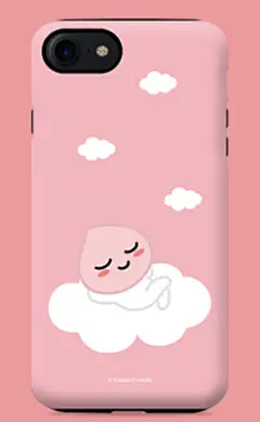 kakao friends可爱屁桃apeach小秃子ryan硬iphone7手机套保护壳-淘宝网