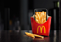 McDonald's Mobile App : Leo Burnett's Arc Worldwide selected us to create a series of 11 sensational images introducing McDonald's new mobile app. The brief was for the food photography to appear as a screen image, yet have portions of the food "come