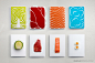 SLICE : Slice is created in purpose to prevent cross-contamination while acts beautifully as a display on kitchen wall.