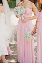 Bridesmaids in pink | Romantic  Pink Wedding Inspiration