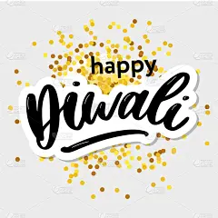 幸福,文字,排灯节,黑色,壁纸刷,黄金,华丽的,传统,手写,问候