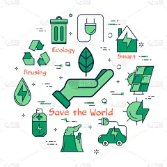 概念,绿色,地球,生物学,自然,环境,图像,模板,叶子