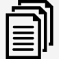 文件符号图标 https://88ICON.com 三 符号 标志 界面 文档 文本 文件 表