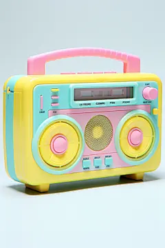 家电机器怀旧收音机录音机模型