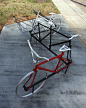 bike rack art | Michael Ely’s bike rack behind the Classic Center.