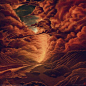 #实用素材# 美国插画家 Jeffrey Smith 梦幻的云彩！美爆了~