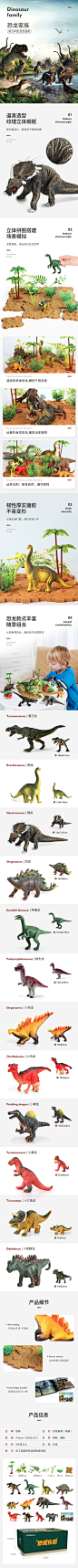 恐龙玩具详情页