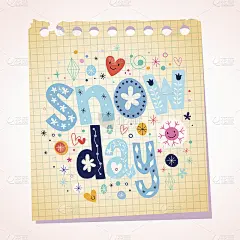 下雪天