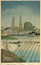 英国画家Elizabeth Keith木版画里的老中国
