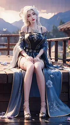 动漫人物：诛仙小白，气质拉满