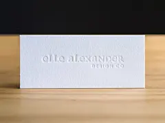 活版名片 letterpress名片 凹版名片定制-淘宝网