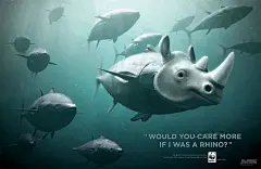 脑洞大开的WWF：公益海报赏析 _ 平面设计