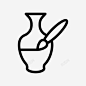 花瓶艺术陶瓷 标志 UI图标 设计图片 免费下载 页面网页 平面电商 创意素材