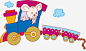 米老鼠免抠素材 火车 设计图片 免费下载 页面网页 平面电商 创意素材 png素材