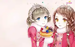 意林·小小姐_女生 插画 电脑壁纸