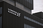 3D立体户外logo样机3D Logo Signage Facade Wall Mock-Ups