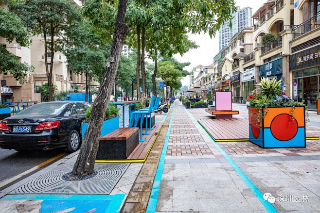 深圳坪山区大东城花漾街区景观提升