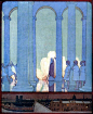 Frederick Cayley Robinson (1862-1927)
English painter, decorator and illustrator
安静，温柔而且慈悲。 ​​​​