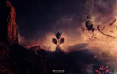 壁纸desktopography，海报，摇滚，虎，鹰