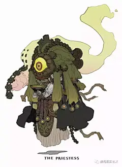 作品欣赏|Artstaion挑战2017作品选——古老文明：失落与再现（角色设计一等奖）