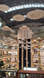 天津购物中心草帽吊挂景观美陈设计@美工云#c3d设计欣赏##3D大图高清图#