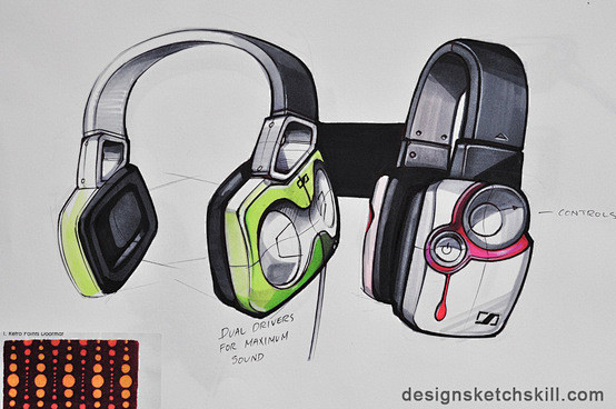 headphone marker ren...