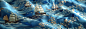 qdvip5_Undulating_blue_satin_with_Chinese_patterns_showing_the__ba0dc0bc-07e5-47a9-912c-0cdd72e5e92f