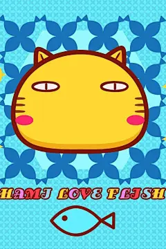 可爱卡通hami小猫手机桌面壁纸