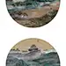 崛起于废墟之中的新中式山水画，摄影师姚璐 YAO LU 作品。摄影师从传统中国画中寻找灵感，使用绿色防尘布、建筑垃圾等素材“绘制”出以上这些看似风景唯美、意境清雅的山水画作.