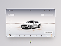 视韬采集到CAR UI