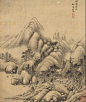唐岱 【烟浮远岫 镜心 绢本】拍卖品_图片_价格_鉴赏_绘画_雅昌艺术品拍卖网唐岱 