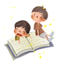 读书儿童学习