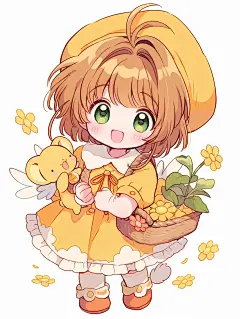 AI百变小樱Q版魔法少女·雏菊Girl