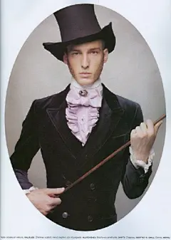 &quot;The Ultimate Dandies&quot; （终极的花花公子）系列， 是2006年karl lagerfeld（知名服装设计师）为杂志《Numero Homme》设计，体现英国摄政时期（1811-1820）的男性服装时尚。因风格复古，不少网友将它视为类蒸汽朋克的风格。