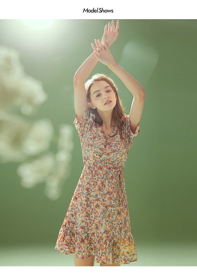 Oece2020夏装新款女装 小清新复古...