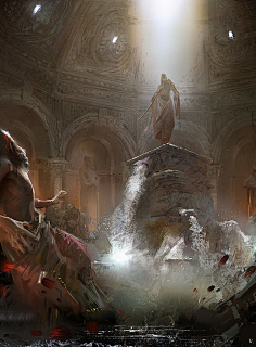 v大-花瓣网|陪你做生活的设计师 | #概念图# #电影概念图# #山石原画