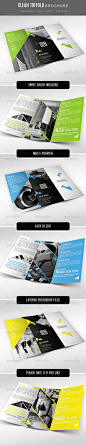  Multi Purpose Tri Fold Brochure  - Brochures Print Templates