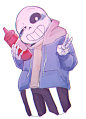 #undertale undertaleの３ - 眠尾的插画