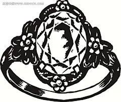 砖石戒指插画|戒指|卡通|生活百科|生活用品|矢量|矢量素材|珠宝|砖石戒指|戒指海报|戒指广告|戒指矢量图|戒指海报模板