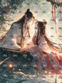 AI版权图古风男女1614