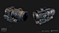 Apex Legends - Sights and Optics, Eric Simard : I had a great opportunity to create six of the sights used in Apex Legends. They range from the 1x hcog classic to the 4x to 8x sniper.