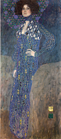 维也纳分离派 | Gustav Klimt (1862–1918) | Vienna Museum
Portrait of Emilie Louise Flöge, 布面油画, 181 × 84 cm (71.3 × 33.1 in), 1902