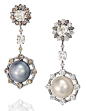 A pair of natural pearl and diamond ear pendants, by Wallace Chan. Estimate: HK$2,800,000-3,800,000. US$350,000-550,000. © Christie’s Images Limited 2012. Price achieved HK$4,340,000 ($561,870)