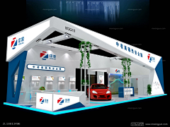 不吵丶不闹采集到Exhibition booth design