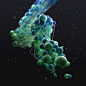 Bioshap3d biological organic lifeforms plants Nature alien abstract 3D particles