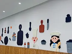 幼儿园西餐厅环创 - 小红书