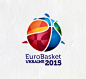 FIBA EuroBasket 2015 logo 02 2015年乌克兰欧洲篮球锦标赛会徽