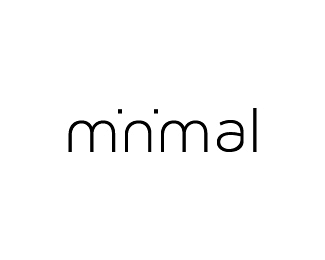 mnmal#字体#