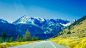 Free stock photo of glacier, snow, wood, road