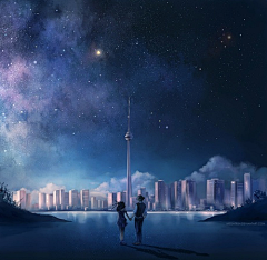 夏日的向日葵啊采集到凝视到星空的更深更远处